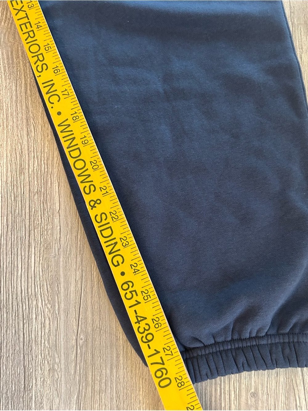 Reebok Men’s Fleece Jogger Sweatpants Denim Blue Size XXL Pockets NEW WITH TAGS. - Picture 11 of 11